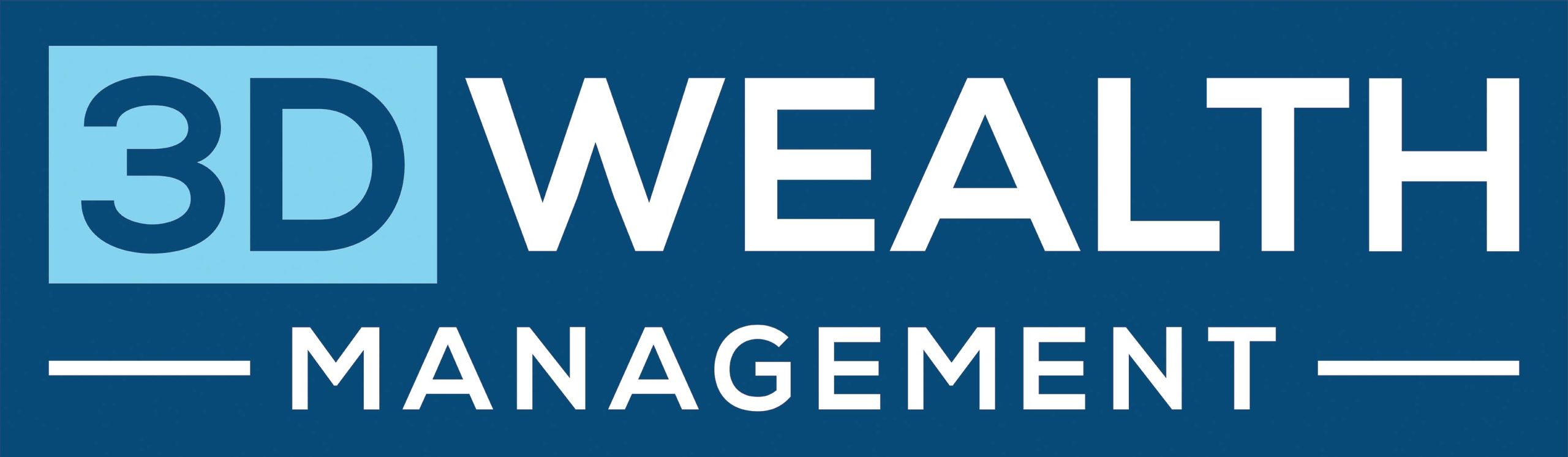 For 12.6 UBJ: 3D Wealth Management logo