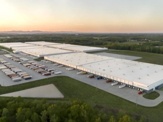 Rendering of Michelin distribution center