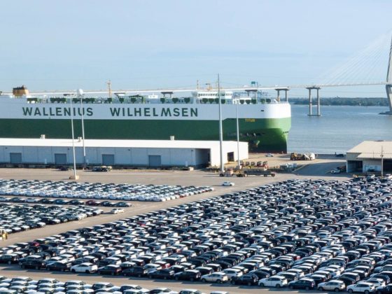 BMW vehicles at Port of Charleston