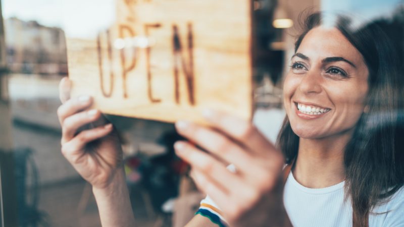 Small business open