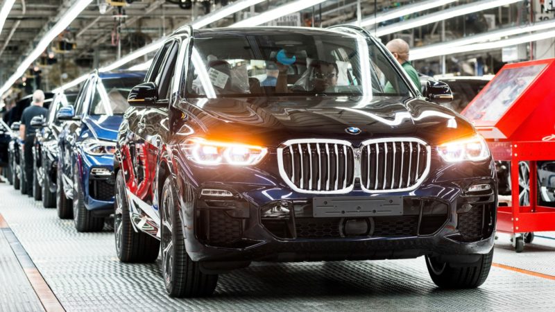 BMW production line