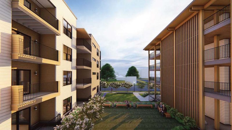Courtyard 2 look toward Washington - Pazdan Smith - check credit