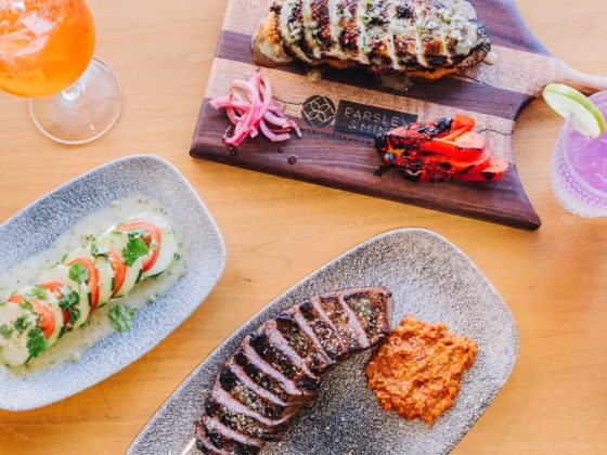 Food at Parsley & Mint