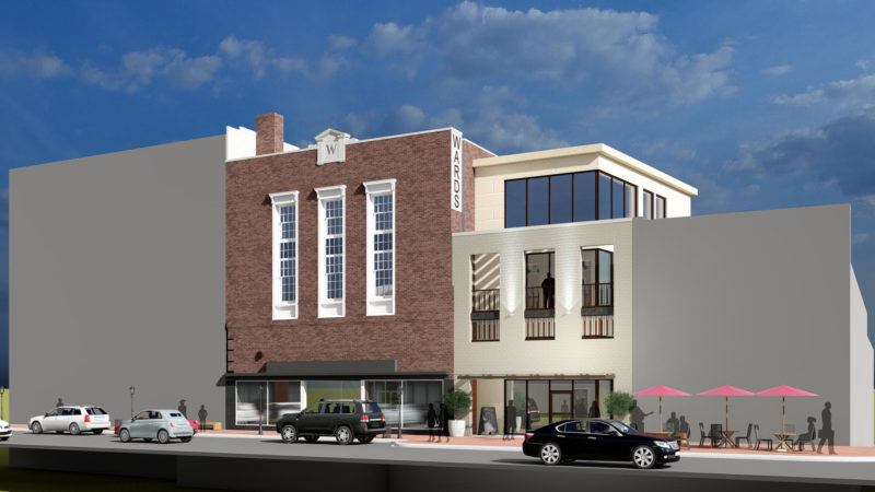 Spartanburg Montgomery Ward new rendering