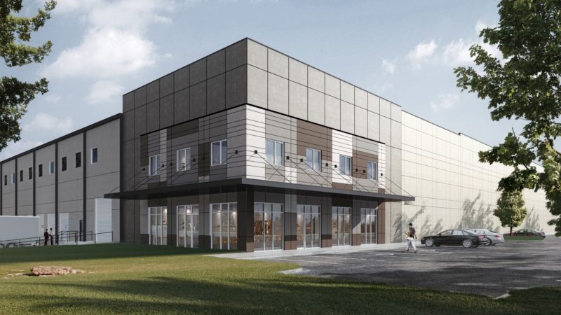 Crossroads Logistics park rendering