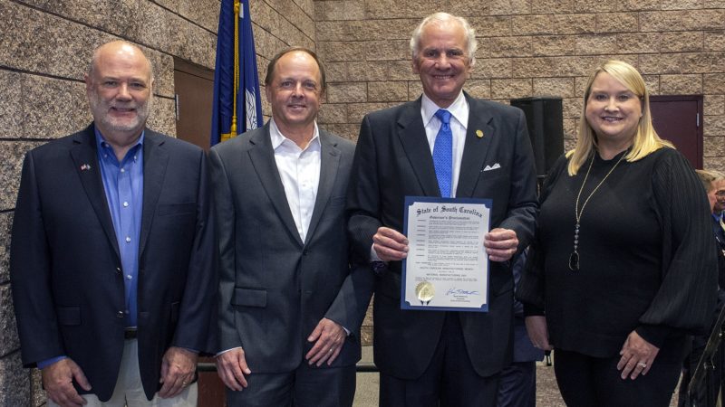 SC manufacturing proclamation