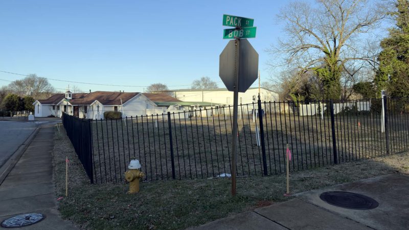 Pack and Bob streets in Greenville
