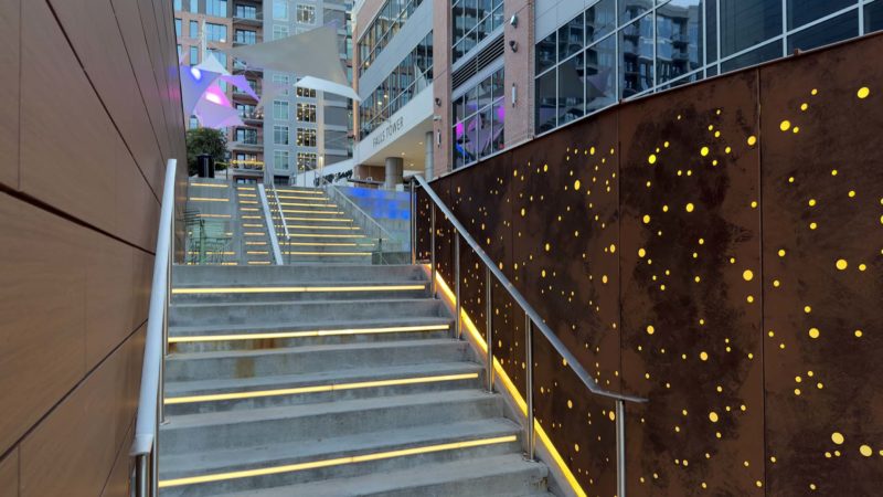 Camperdown Plaza steps
