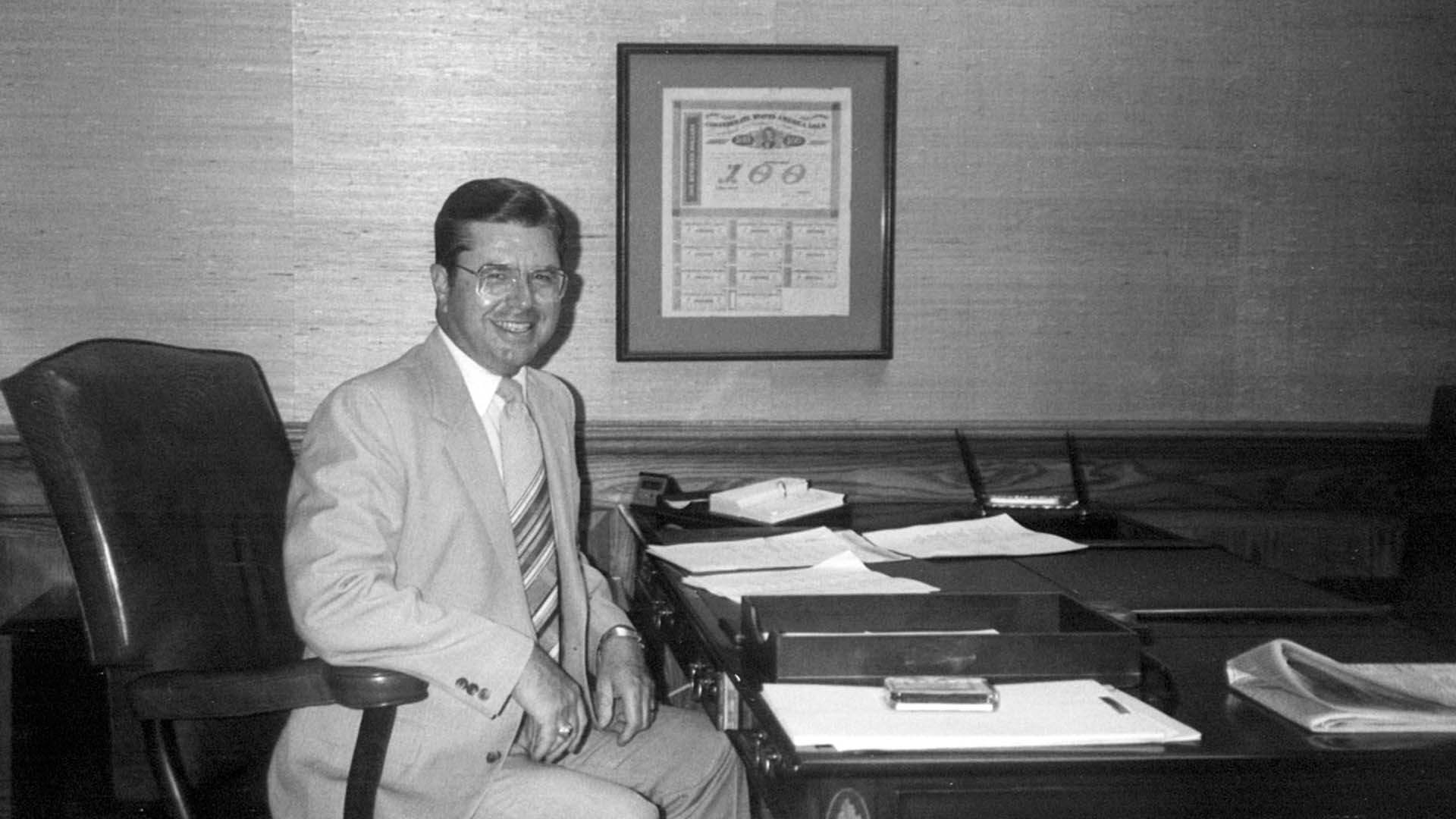 Rufus Thornwell Dunlap Jr. served as Countybank president from 1970-1994.