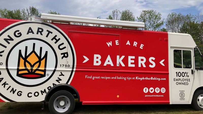 King Arthur Baking Co. truck