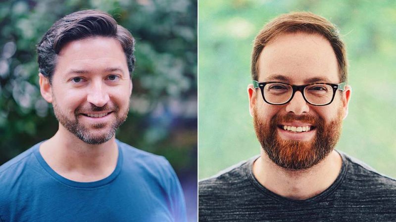 Daniel Dye (left) and John Barnett